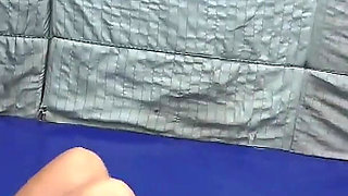 Two Sexy MILF Sluts Wrestling All Over the Gym