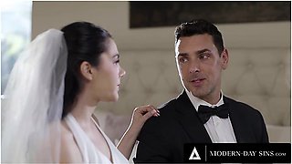 Groomsman Assfucks Best Buddys Wife Valentina Nappi In Marital Bed On Wedding Day