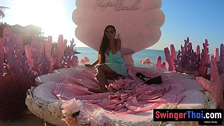 Monstrous arse Thai gf xxx anal invasion