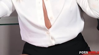 2 Black Cocks Ride Angel Rivas Both Holes - Black Angel