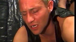 Horny blonde gets fucked in the ass by master