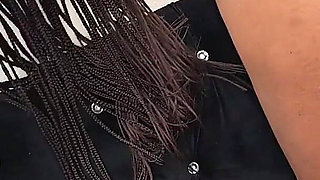 Creampie for Thin Big Tit Ebony Girl- Munro B