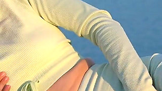 Hot Masturbation After Yoga in Sport Suit!