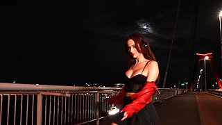 TUSHYRAW Redhead gets her ass fucked