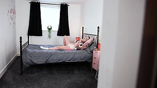 Blonde Sunflower Doll Tempts You In Naughty Toy JOI Deal