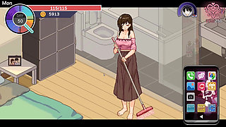 NTRAHolic - Sex with the Neighbor's Wife - Hentai Game