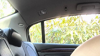 What a Wet Messy Spot Playing with Her Outdoor Twat