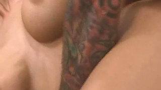 Cum Feet Scene 1: Gorgeous Brunette in a Bikini Enjoys Having Her Feet Fucked and Filled with Semen