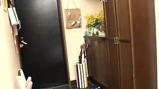 Extreme close up of Japanese teen masturbating Uncensored