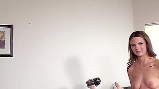 Smiling With A Full Cum Face