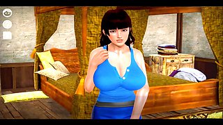 Big boobs, 3d game, cougar