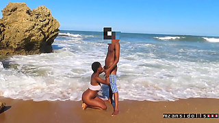Beach Blow Job