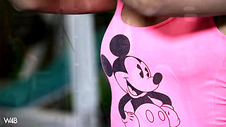Paula Shy Working Out
