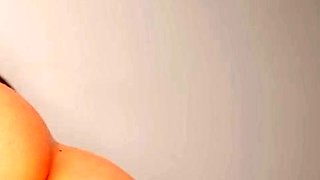 Blonde tight pussy babe solo toy fun in glamour masturbation