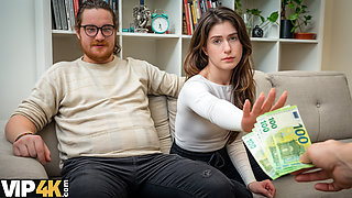 HUNT4K. I had no idea my Girlfriend was such a Slut and willing to fuck a Stranger for money
