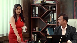 Indian pair celebrating their anniversary in bedroom