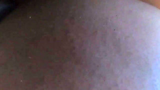 Big boobs ebony teen gets dogged and creampied by BWC