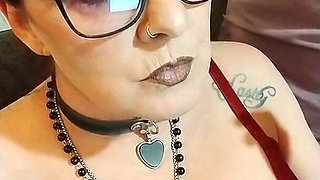 MILF Smoking in a Bra