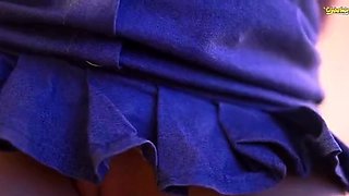 Beauty small tit amateur teen masturbating her shaved pussy