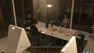Being a Wife (v1.220p) - P11a - When She Gets the Chance While Her Husband Won't Be Back for Another 3 Days