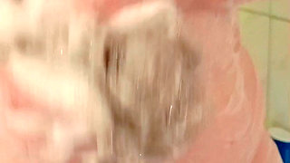 Sexy Sabrinahole Handjob, Cumshot, and Hot Shower