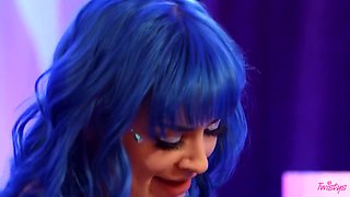 Surrenders To Forbidden Interracial Ecstasy In Sensual Scissoring Embrace With Jewelz Blu