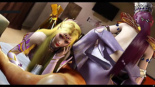 Virtual Goddess of Endless Desire Glow - 3D Animation Hentai