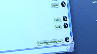 Cyber sex is simply not enough for this hot ebony slut