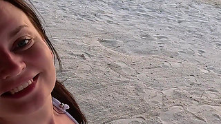 Femdom in Paradise Outdoor Worship on the Beach
