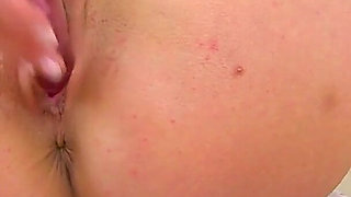 Sophisticated MILF Elegant Eve Shows Her Slutty Side in the Bathroom