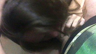 Amateur blondes pov blowjob and hardcore fun with lucky dude