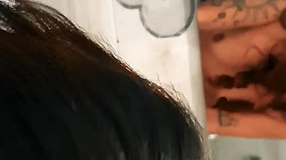 Behind the Scenes: Michy Perez & Luc Berus Quick and Hot Bathroom Fuck During Makeup