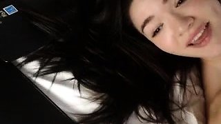 Madeline amateur teen enjoys a solo masturbation