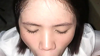 18yrs Old Asian Student Getting Fucked and Creampied