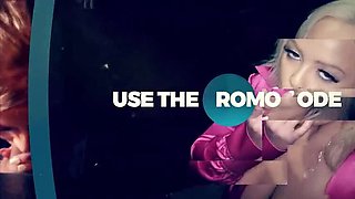 Blonde Babe Sophia Burns Sucks Big Cock at Gloryhole - Deepthroat & Sloppy Blowjob