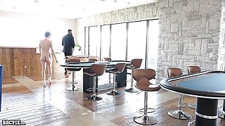 White hottie with natural tits Adalind Gray rammed by black penis