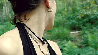 Dyke Deer Lesbian Domination in the Forest with Mushroom Sofi