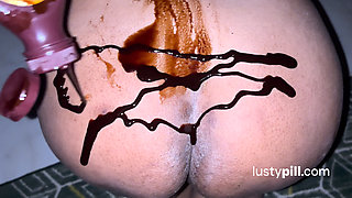 She Put Chocolate on My Dick and Gave Me a Blowjob