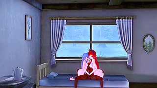 Sylphiette Find Me In A Threesome With Eris And Roxy, She Cant Resist The Bbc - Mushoku Tensei 5 - Car Toon