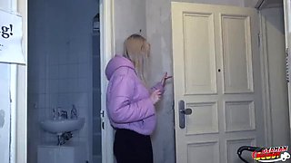 German Scout Nurse Naomi Love Casting Fuck - Big Natural Saggy Tits Blowjob & Rough Sex