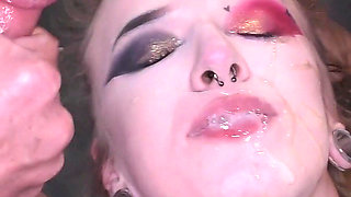 Cosplay Girlfriends Desi and Samantha Share Cocks and Spunk