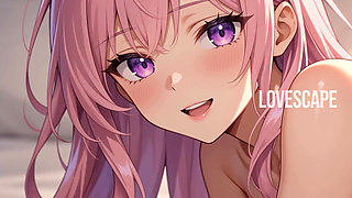 Pink Hair Anime Cutie Takes It From Behind (ai)