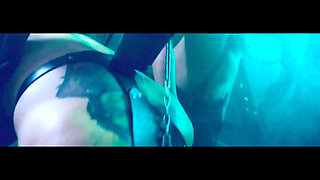 Mature Domme Fists Submissive Slut's Gaping Hole Wide