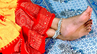 Newly Married Village Wife Virgin Pussy First Time Fucking Hard in Saree