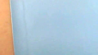 Blue Latex Dress Facesitting!