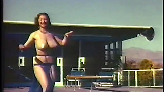 Watch Some Hot Retro Girls Dancing and Taking off Their Clothes