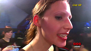 Ggg John Thompson - Elisa and Viktoria Wild Live Gangbang Orgy