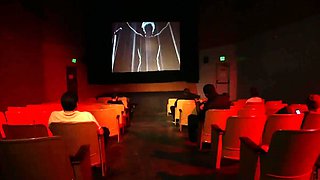 Dirty Movie Theater Slut Fuck