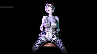 The Eternal Goddess of Virtual Temptation - 3D Animation Hentai