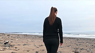 Ass to mouth domination on a surrealist beach